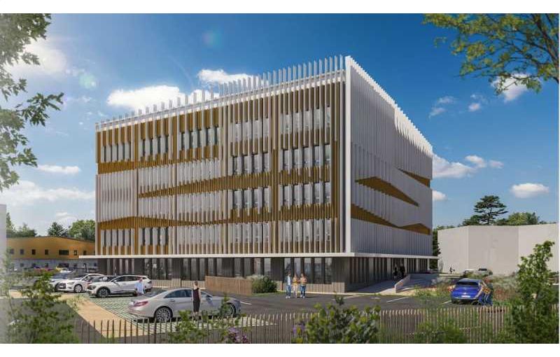 Bureau à vendre de 3 590 m² à Saint-Brieuc - 22000 photo - 1