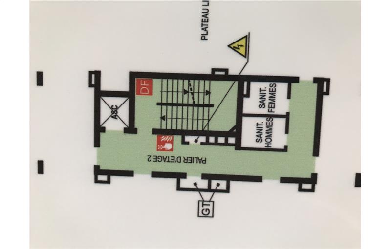 Bureau à vendre de 77 m² à Trignac - 44570 plan - 1