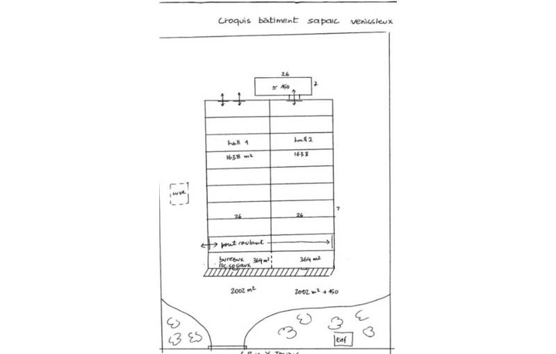 Entrepôt à vendre de 4 204 m² à Vénissieux - 69200 plan - 1